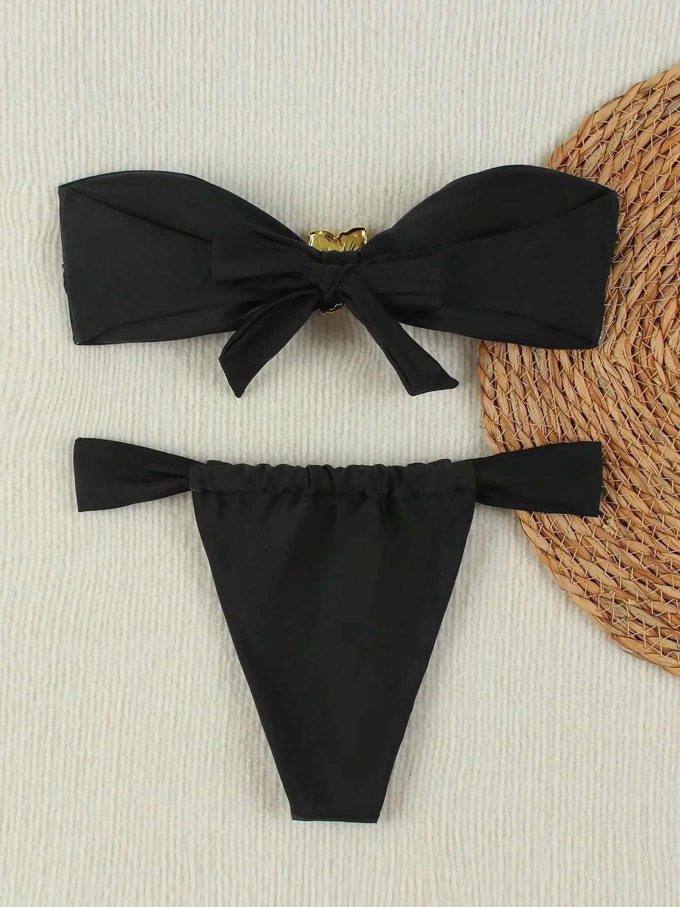 Golden Bloom Bikini