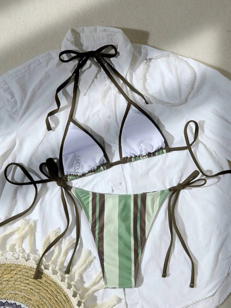 Vera Stripe Bikini